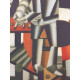 Litografická súprava Fernand Leger certifikovaná 50x65 cm