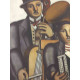 Fernand Léger Litografía off set 50x65 cm certificada