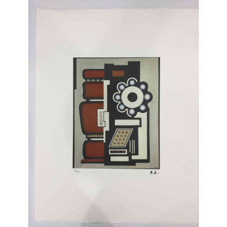 Fernand Léger Litografía off set 50x65 cm certificada