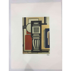 Offset litograficzny Fernanda Legera z certyfikatem 50x65 cm