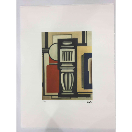 Offset litograficzny Fernanda Legera z certyfikatem 50x65 cm