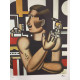 Fernand Léger Litografía off set 50x65 cm certificada