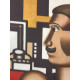 Fernand Léger Litografía off set 50x65 cm certificada