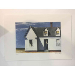 Edward Hopper Off set lithograph cm 57x38 certified