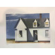 Edward Hopper Off set lithograph cm 57x38 certified