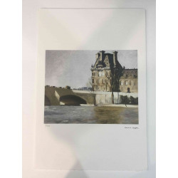 Edward Hopper Off set lithograph cm 57x38 certified