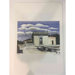 Edward Hopper Off set lithograph cm 57x38 certified