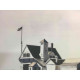 Edward Hopper Off set lithograph cm 57x38 certified
