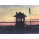 Edward Hopper Off set lithograph cm 57x38 certified