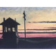 Edward Hopper Off set lithograph cm 57x38 certified