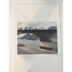 Edward Hopper Off set lithograph cm 57x38 certified