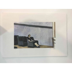 Edward Hopper Off set lithograph cm 57x38 certified