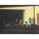 Edward Hopper Off set lithograph cm 57x38 certified