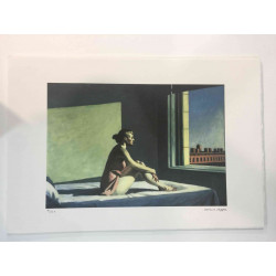 Edward Hopper Off set lithograph cm 57x38 certified