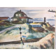 Edward Hopper Off set lithograph cm 57x38 certified