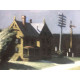 Edward Hopper Off set lithograph cm 57x38 certified