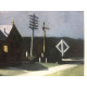 Edward Hopper Off set lithograph cm 57x38 certified