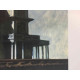 Edward Hopper Off set lithograph cm 57x38 certified