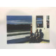 Edward Hopper Off set lithograph cm 57x38 certified