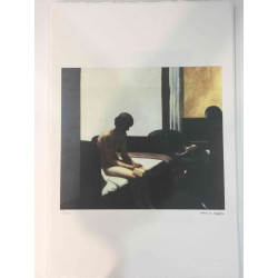 Edward Hopper Off set lithograph cm 57x38 certified