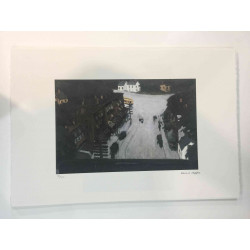 Edward Hopper Off set lithograph cm 57x38 certified