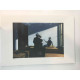 Edward Hopper Off set lithograph cm 57x38 certified