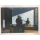 Edward Hopper Off set lithograph cm 57x38 certified