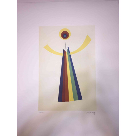 Litografia Man Ray Off set certifikovaná 50x65 cm