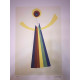 Litografia Man Ray Off set certifikovaná 50x65 cm