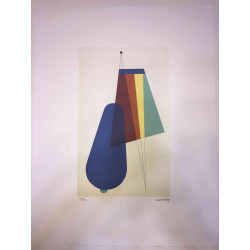 Litografia Man Ray Off set certifikovaná 50x65 cm