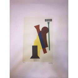 Litografia Man Ray Off set certifikovaná 50x65 cm