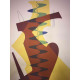 Litografia Man Ray Off set certifikovaná 50x65 cm
