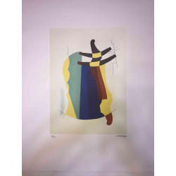 Litografia Man Ray Off set certifikovaná 50x65 cm