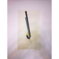 Litografia Man Ray Off set certifikovaná 50x65 cm