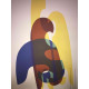 Litografia Man Ray Off set certifikovaná 50x65 cm