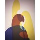Litografia Man Ray Off set certifikovaná 50x65 cm