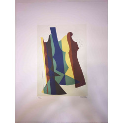 Litografia Man Ray Off set certifikovaná 50x65 cm