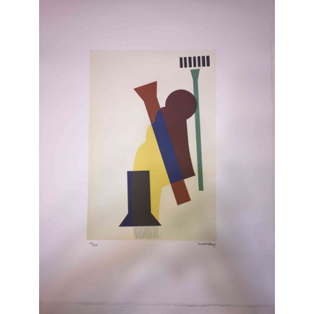 Litografia Man Ray Off set certifikovaná 50x65 cm
