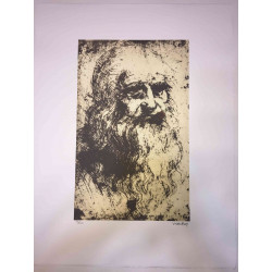 Man Ray Off set lithograph cm 50x65 certified