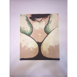 Litografia Man Ray Off set certifikovaná 50x65 cm