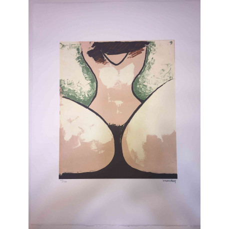 Litografia Man Ray Off set certifikovaná 50x65 cm