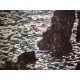Litografía de Claude Monet fuera del juego 50x70 cm