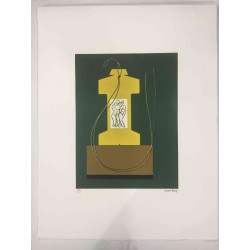 Litografia Man Ray Off set certifikovaná 50x65 cm