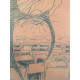 Litografia Man Ray Off set certifikovaná 50x65 cm