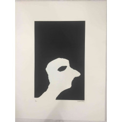 Litografia Man Ray Off set certifikovaná 50x65 cm