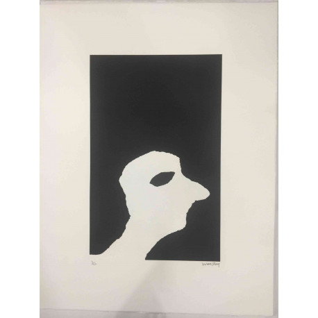 Litografia Man Ray Off set certifikovaná 50x65 cm