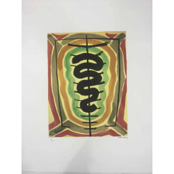 Litografia Man Ray Off set certifikovaná 50x65 cm