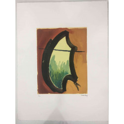 Litografia Man Ray Off set 50x65 cm certificada