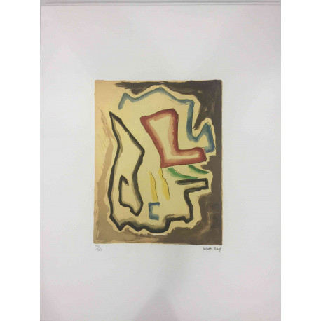 Litografia Man Ray Off set certifikovaná 50x65 cm