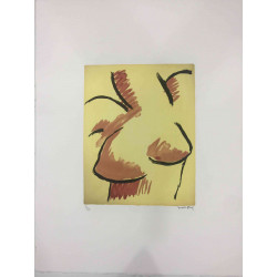 Litografia Man Ray Off set certifikovaná 50x65 cm